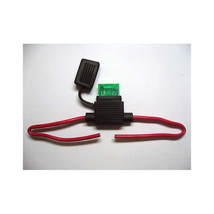 INLINE STANDARD 30A BLADE FUSE WATERPROOF HOLDER + 20 AMP 20A FUSE CAR BOAT BIKE eBay
